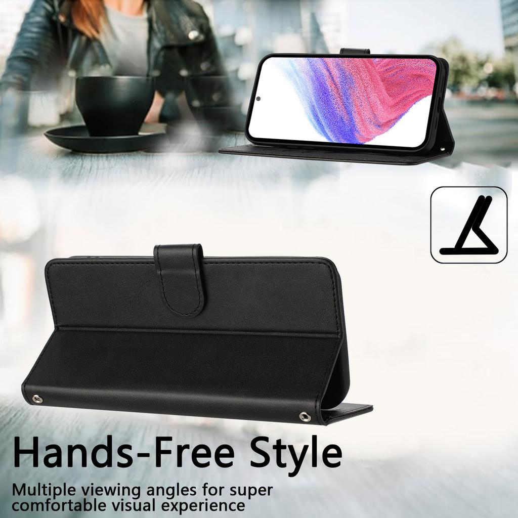 Leather Flip Phone Case For Samsung Galaxy F62 F54 F42 F34 F23 F16 F14 F06 F05 F04  Luxury Wallet Bracket Cover