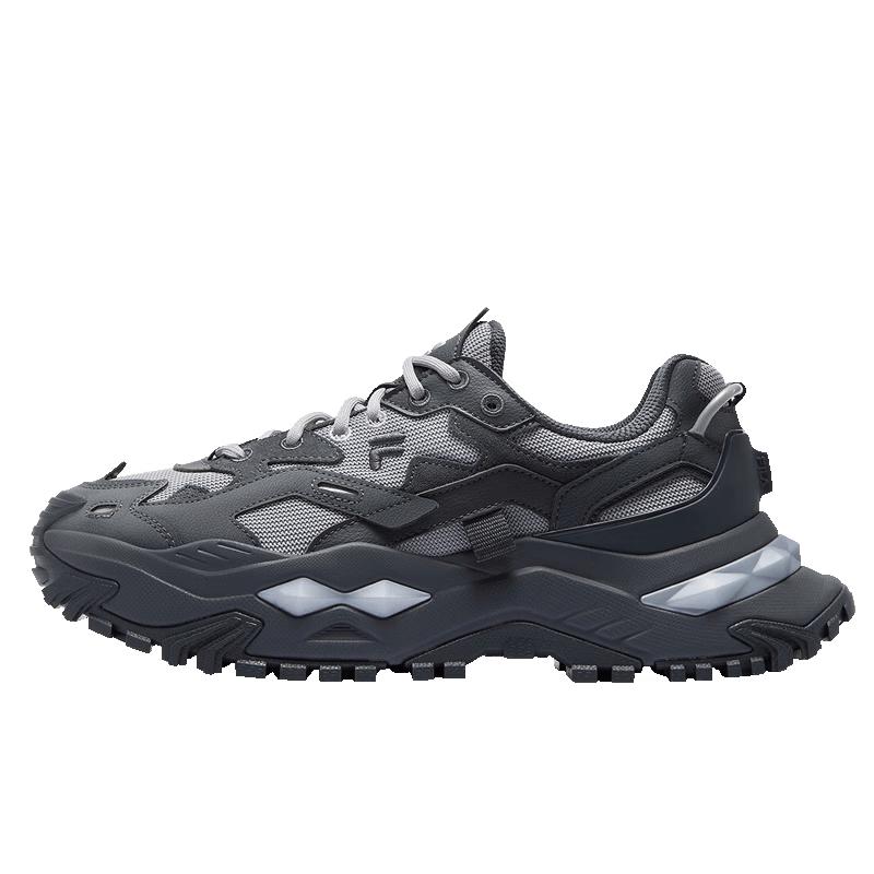 FILA FUSION Men s Black Warrior Chunky Platform Sneakers L