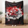 Coperta in Flanella con Stampa Kansas City Chiefs Alta Qualità Calda Confortevole Coperta per Tutte le Stagioni Perfetta per Regali Decorazioni per la Casa