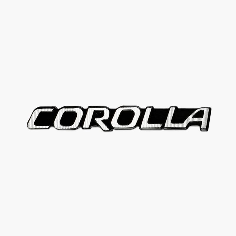 

4/10pcs car audio decorate 3D Aluminum Badge Emblem Sticker For Toyota corolla rav4 4pcs