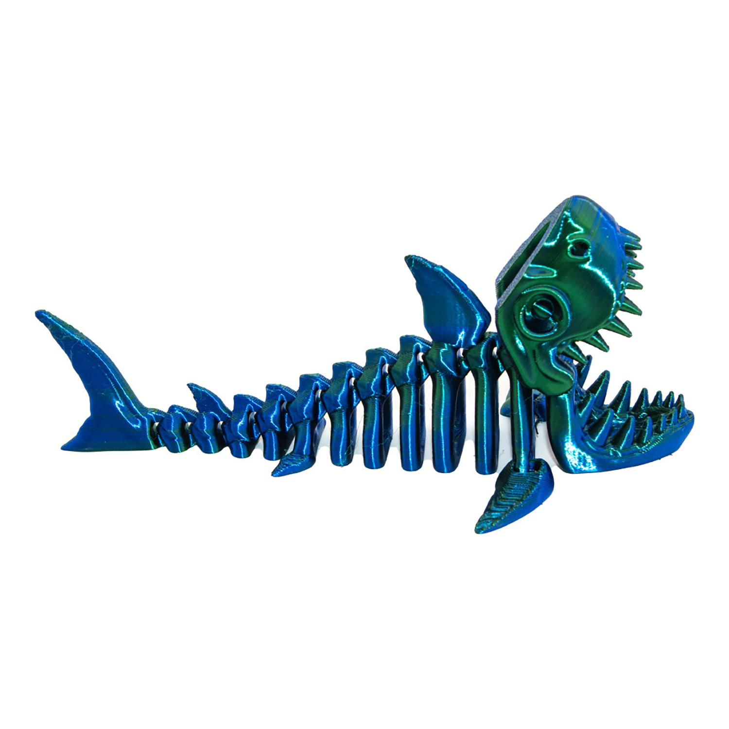 

3D Printed Shark With Movable Joints, Creative Latest Children S Toys, Decorative Ornaments, Handicrafts, Figurines, Gifts Other