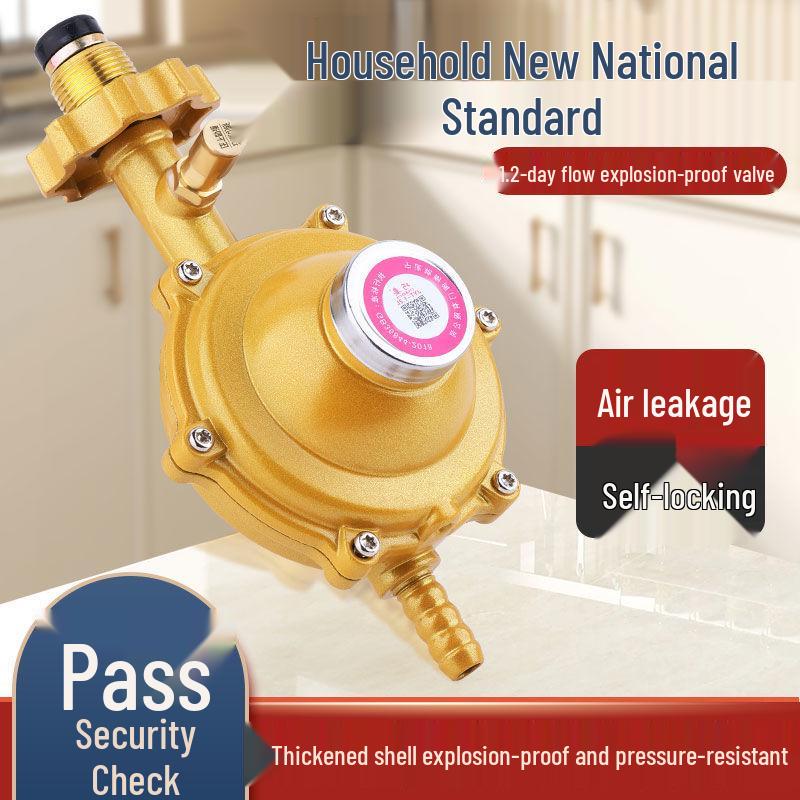 Explosion-Proof Gas Valve: Auto Shut-off & Safety Lock for Liquefied Gas Tanks