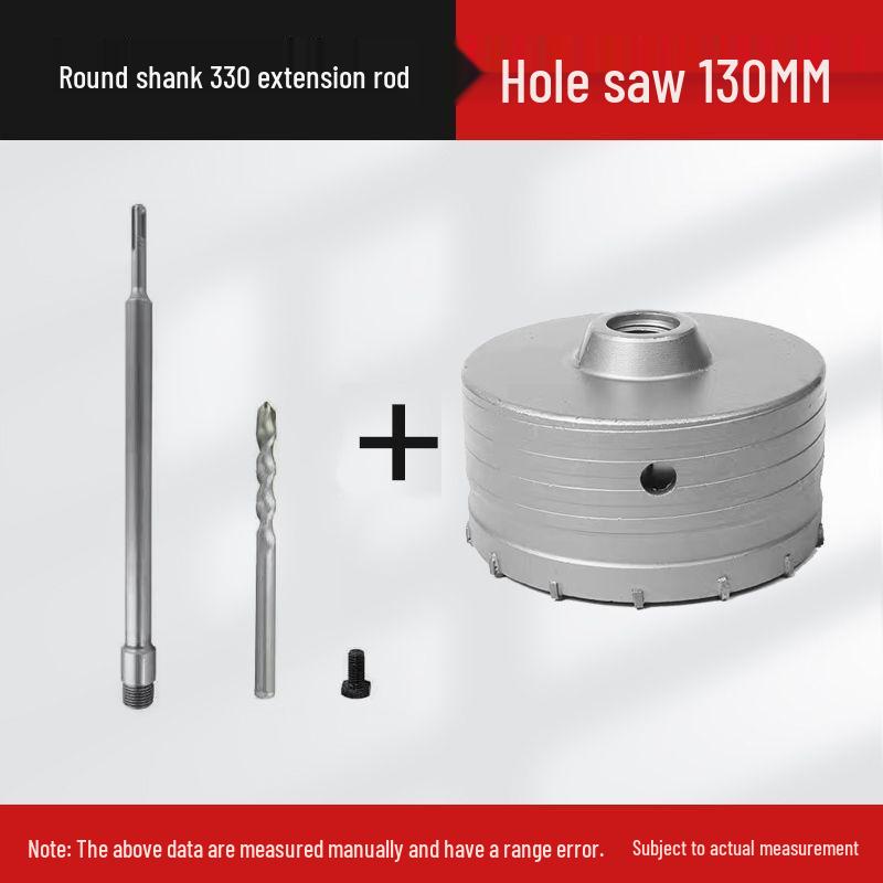 Electric Impact Drill Bit for Cement and Brick Walls - Dry Drilling Opener for Air Conditioner and Water Pipe Installations