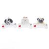 Christmas Tree Dog Resin Pendant Wear Resistant DIY Xmas Puppy Resin Pendant for Christmas Resin Decoration