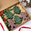 Xmas Series Silicone Candle Mold DIY Cartoon Gingerbread Man Christmas Tree Soap Molds Plaster Resin Craft Making Home Decor