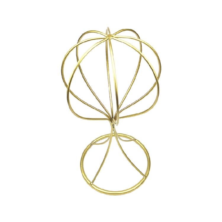 Multipurpose Iron Hat Display Stands With Stable Base Suitable for Exhibitions and Photography Props Daily Use