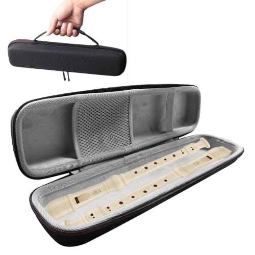 Instrument Storage Pouch, Soprano Recorder Storage Bag, Recorder Hard Case, EVA Recorder Case, Instrument Carrying Pouch, Recorder Carrying Bag for So