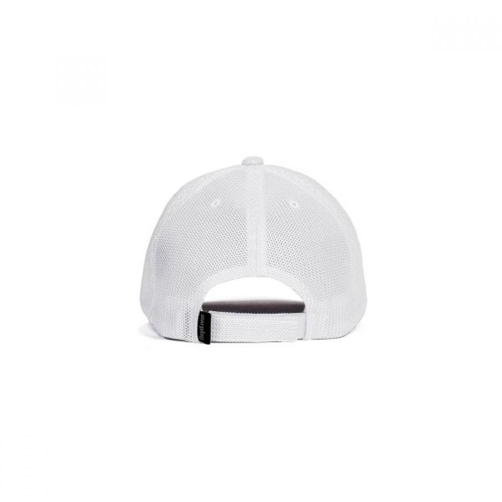 Floyd Baseballkappe Cool Weiß Orange