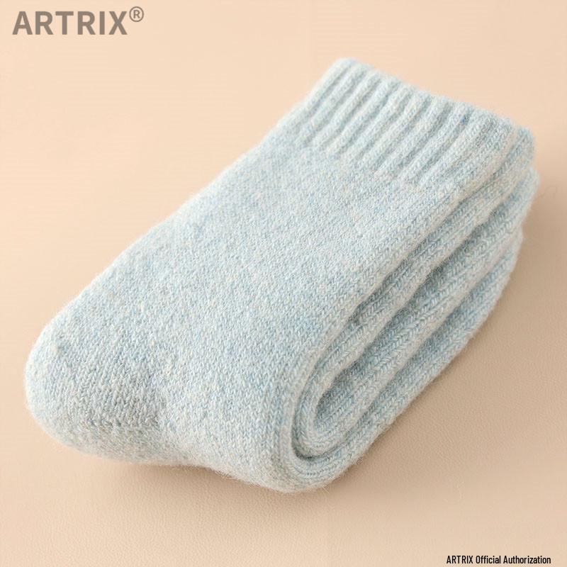 Superdicke Winter-Fleece-gefütterte Wollsocken für Jungen & Mädchen - Kleinkind Wadenlang