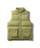 Snow Peak Everyday Down Vest and Light Size M JK-25AU007, Men's Women's, Green,