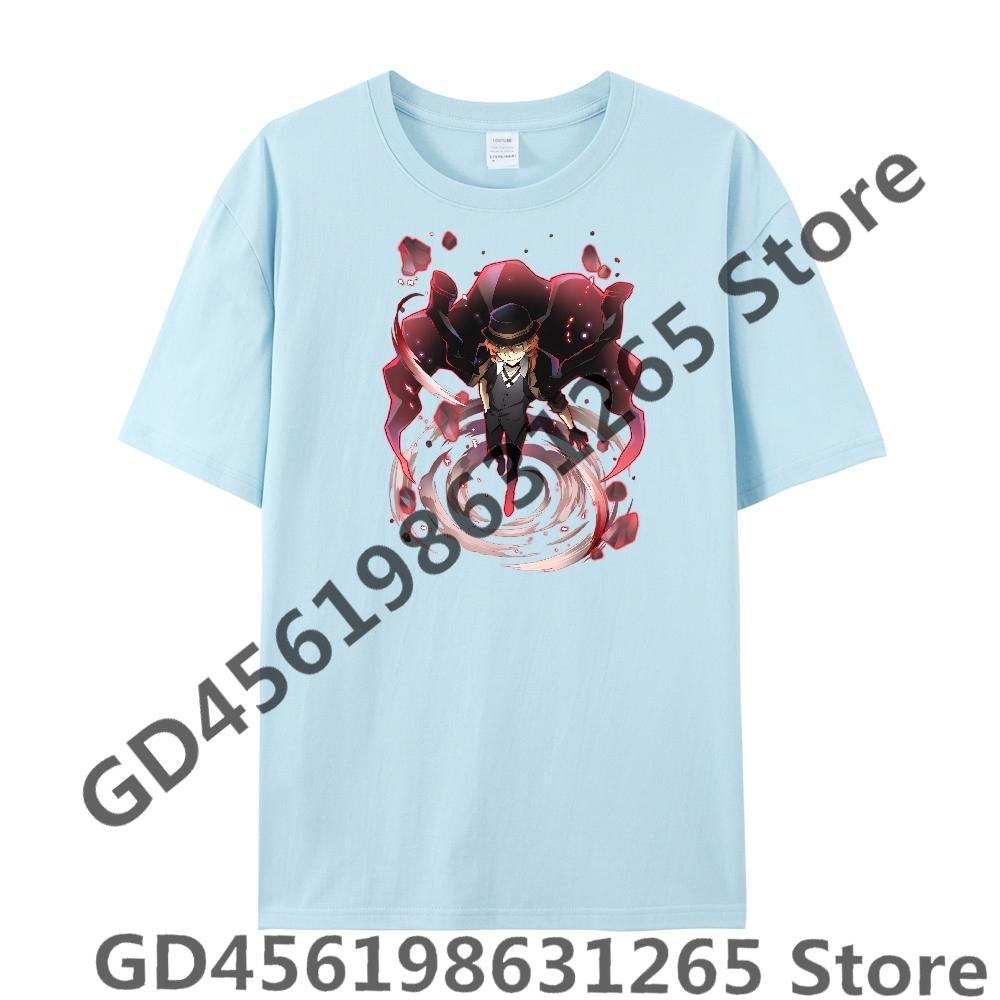 

Bungo Stray Dogs Bungo Zwerfhonden T shirt UnisexWomen Harajuku Kawaii Tops Y2k Anime Cartoon Tees Fashion Tops Casual Clothes 3XL