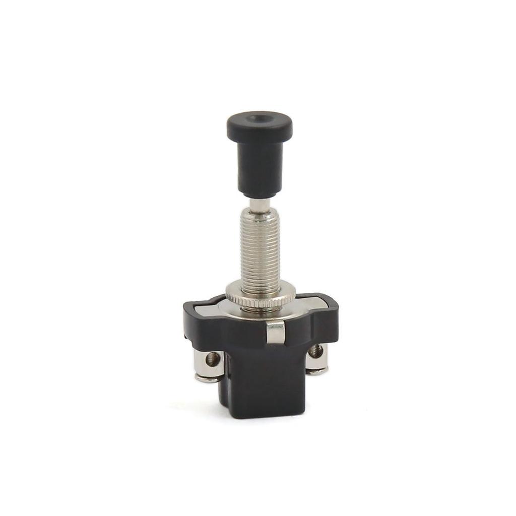 uxcell Push Pull Switch 8mm Thread Diameter DC12V On/Off Electric