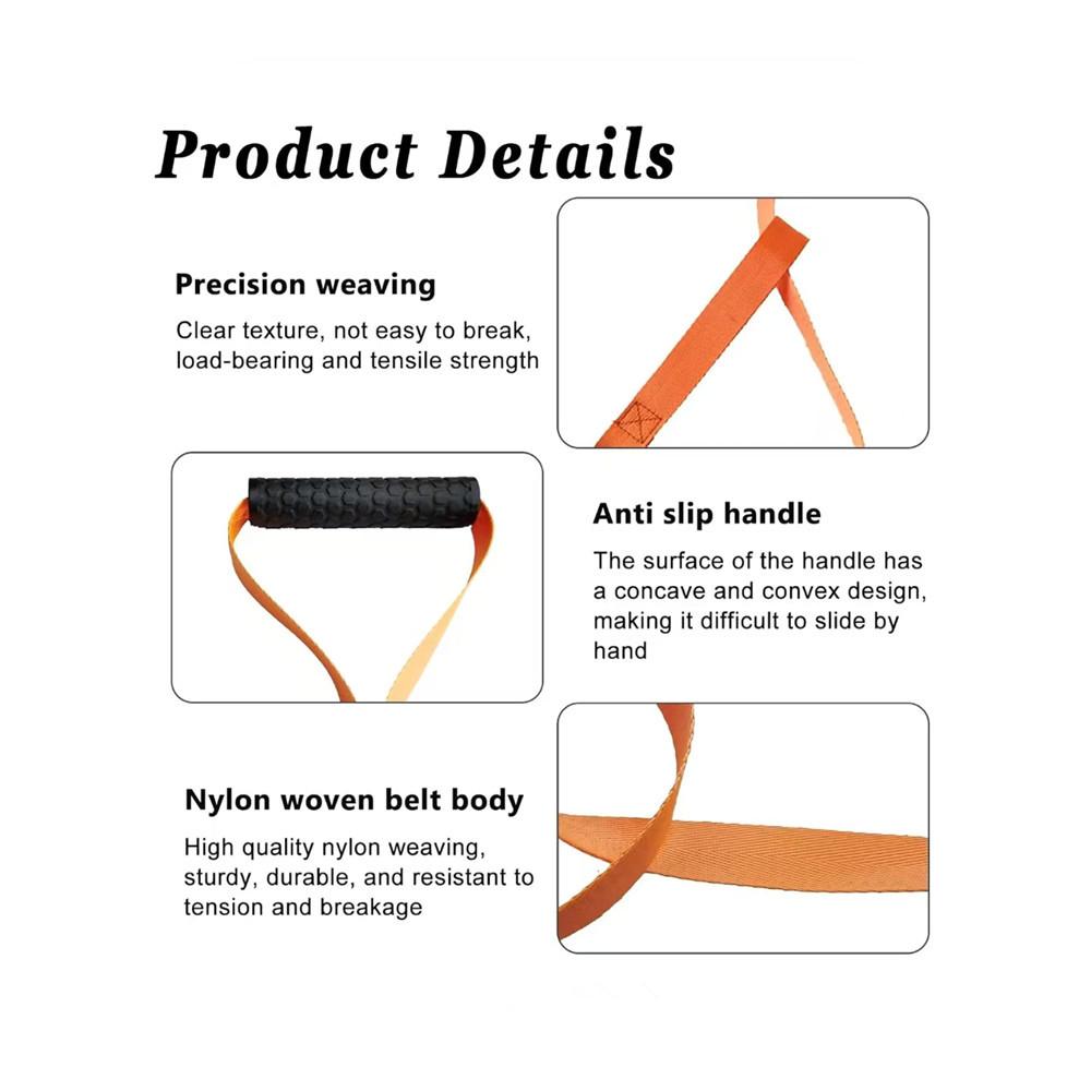 Multifunktionell Hållbar Bärbar Hjälp för Älgdragning Anti-halkband Jaktaccessoarer Berg Utomhusbruk Jakt Älg Byte