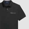 Polo Ralph Lauren Classic Letter Logo Print Casual Short Sleeve Polo Shirt Men tops Vintage-Black MNPOKNI1N822960-001