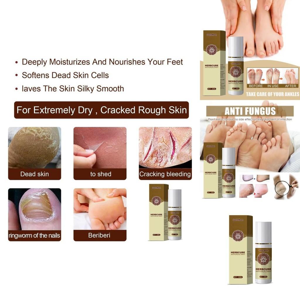 South Moon Herbal Foot Spray With Moisturizing Formula For Odor Control And Sweat Relief 60ml