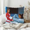 Singer MMachineGun KKelly MGK Lost Americana Pillow Case Bedroom Sofa Living Room Backrest Decoration Square Cushion Nap Time