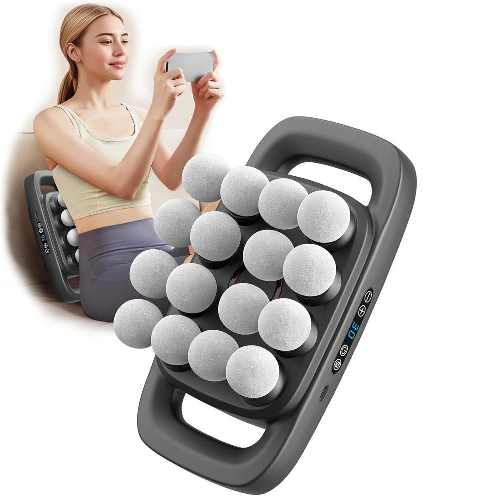 High-Frequency Vibration 16-Head Massager Fast Recovery Multifunctional Usage 8-Head Massager Durable Ultra-Quiet Operation