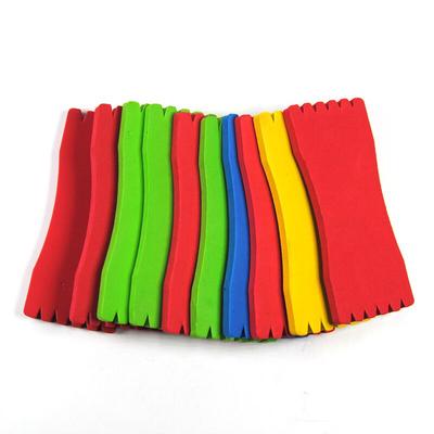 10 יחידות מחזיק קצף לריג פלאשר צבעוני לאחסון ריג דגים EVA אורך 12 ס"מ