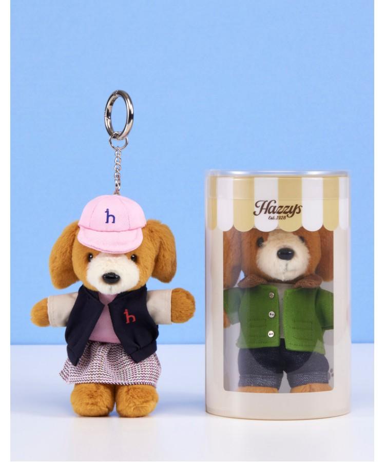 Hazzys Women Acc Pink Baseball Cap Harry Puppy Keyring_Hiho5F122W1