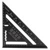 Protractor d'angle pour toiture 7 pouces Alliage d'aluminium Oxydation noire  (  )