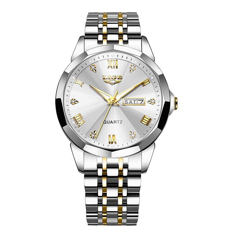 LEGE Men Watch Luxury Original Diving Series Men Quartz Watch Waterproof Luminous Calendar Sports Watch reloj hombre