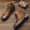 Size 7-13  Fashion Comfortable Brand Leather  Men Boots  #AL606
