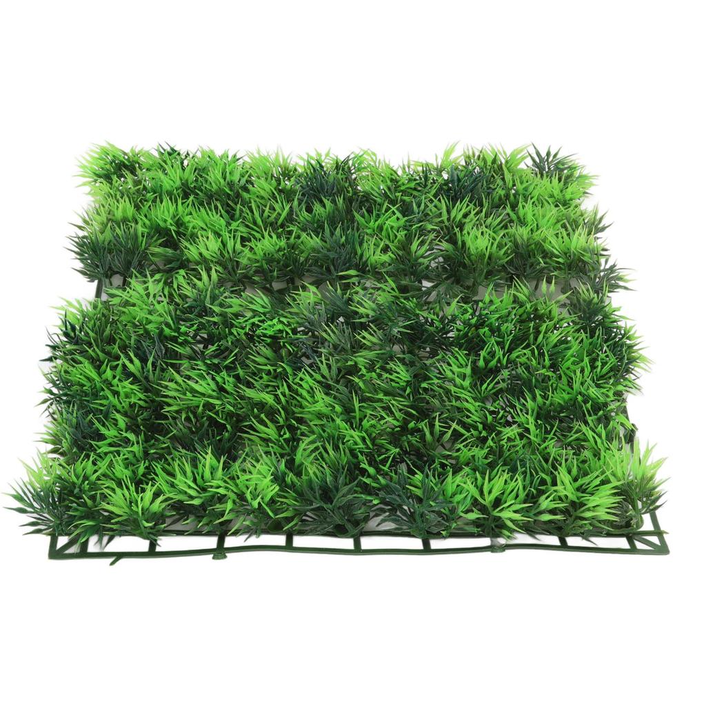 Aquarium Grass Mat Artificial Plastic Green Lawn Decoration for Fish Tank Turtle Tank Shopping Mall
