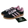 Handball Spezial Damen-Sneaker Schwarz Transparent Rosa Gummi IE5897