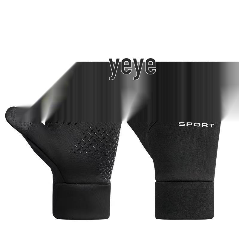 

Мужские ветрозащитные водонепроницаемые велосипедные перчатки - Полные пальцы, Осень/Зима, Нескользящие, Сенсорные, На флисовой подкладке XL