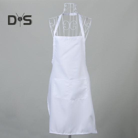 Oilproof Kitchen Apron with Pocket Waterproof Sleeveless Grease Resistant Cooking Apron for Baking