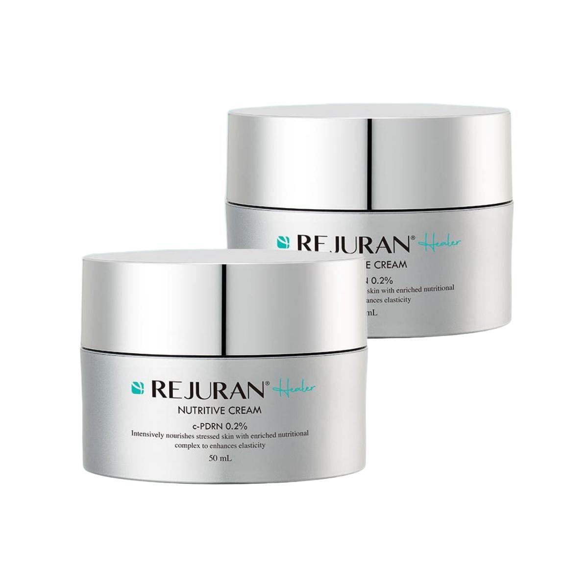 REJURAN Healer Nutritive Cream for Skin Barrier Support & Intensive Nourishment, 50ml (Pack of 2)