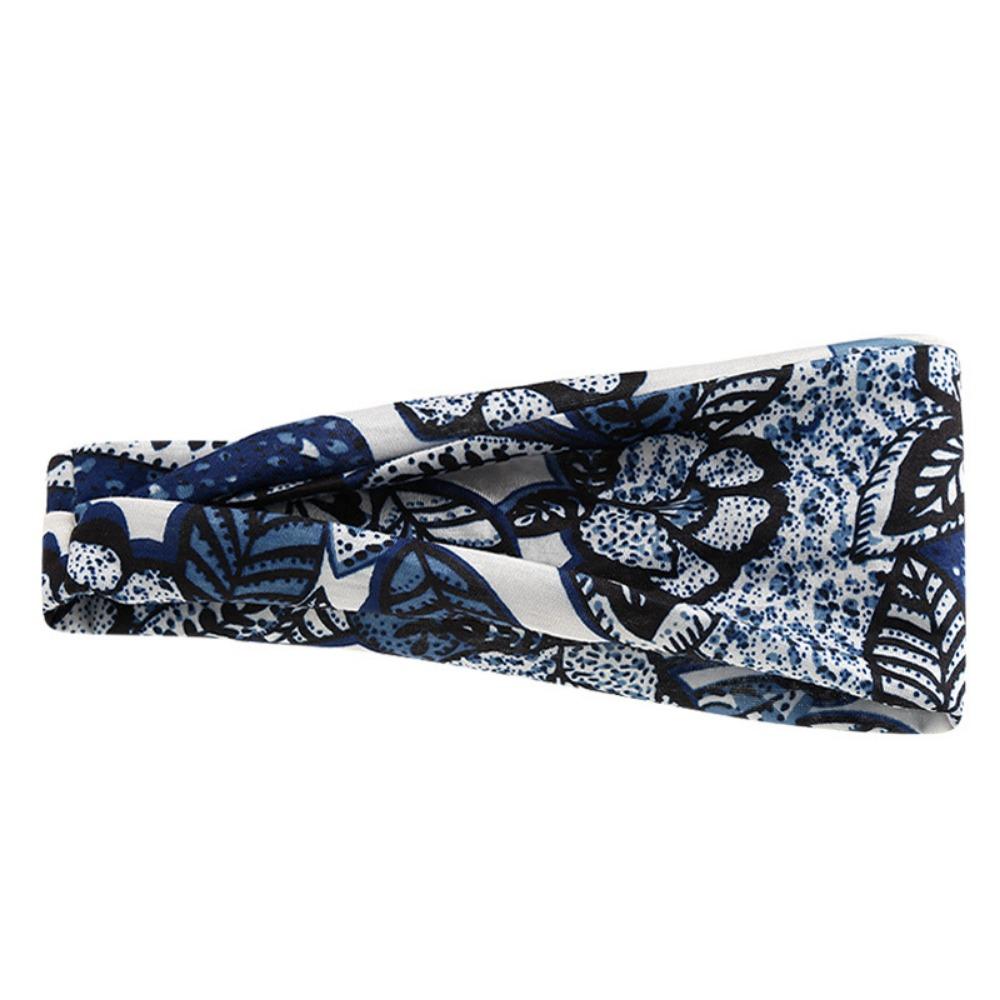 Personalized Bohemian Hair Bands, Wide Edge Elastic Sweat Absorbent Headbands