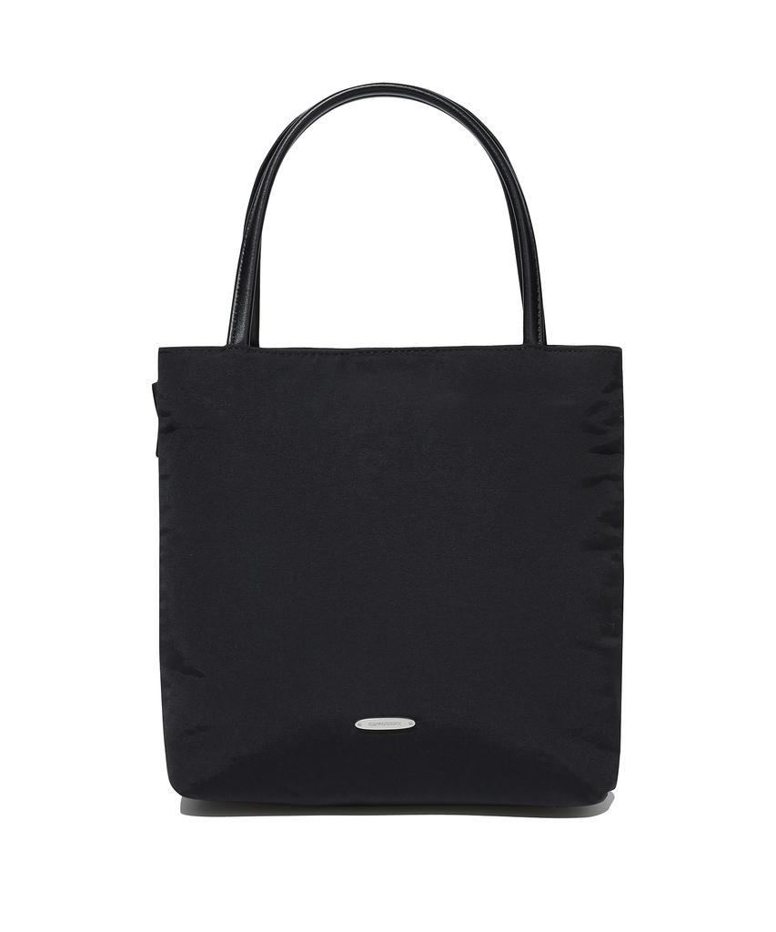 Covernat Woman Frill Tote Bag Black