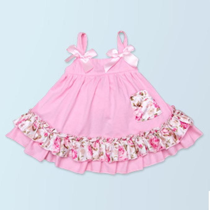 terbklf Toddler Kids Baby Girl Floral Decoration Solid Sleeveless Mini Dress Casual Princess Party Dress Sundress terbklf Toddler Kids Baby Girl Floral Decoration Solid Sleeveless Mini Dress Casual Princess Party Dress Sundress