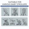 Breathable Pushchair Mosquito Net Folding Infant Protection Mesh Insect Shield Net Mesh  Outdoor