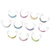 Aparate dentare false, bracketuri colorate, sârme metalice temporare, accesorii de modă ortodontice pentru petreceri cu costume Cosplay, adulți, adolescenți, dentare