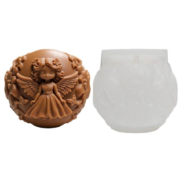 

Angelic Wing Silicone Mould for Candle Making and Decorative Plasters Craft 1
