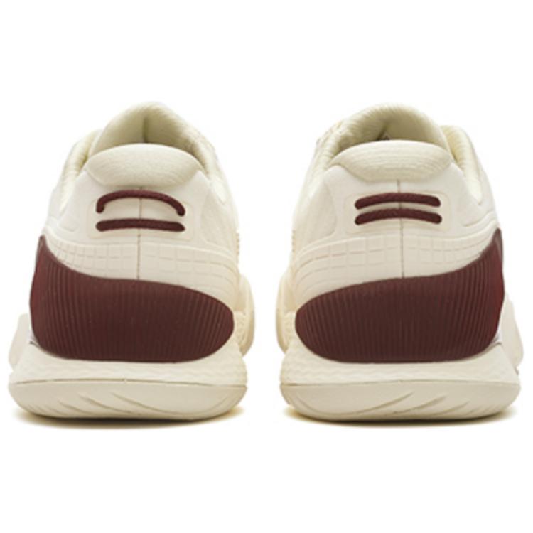 Women's Sneakers FILA POTENZA Abrasion Resistant Low top Tennis Shoes Women's Brown White