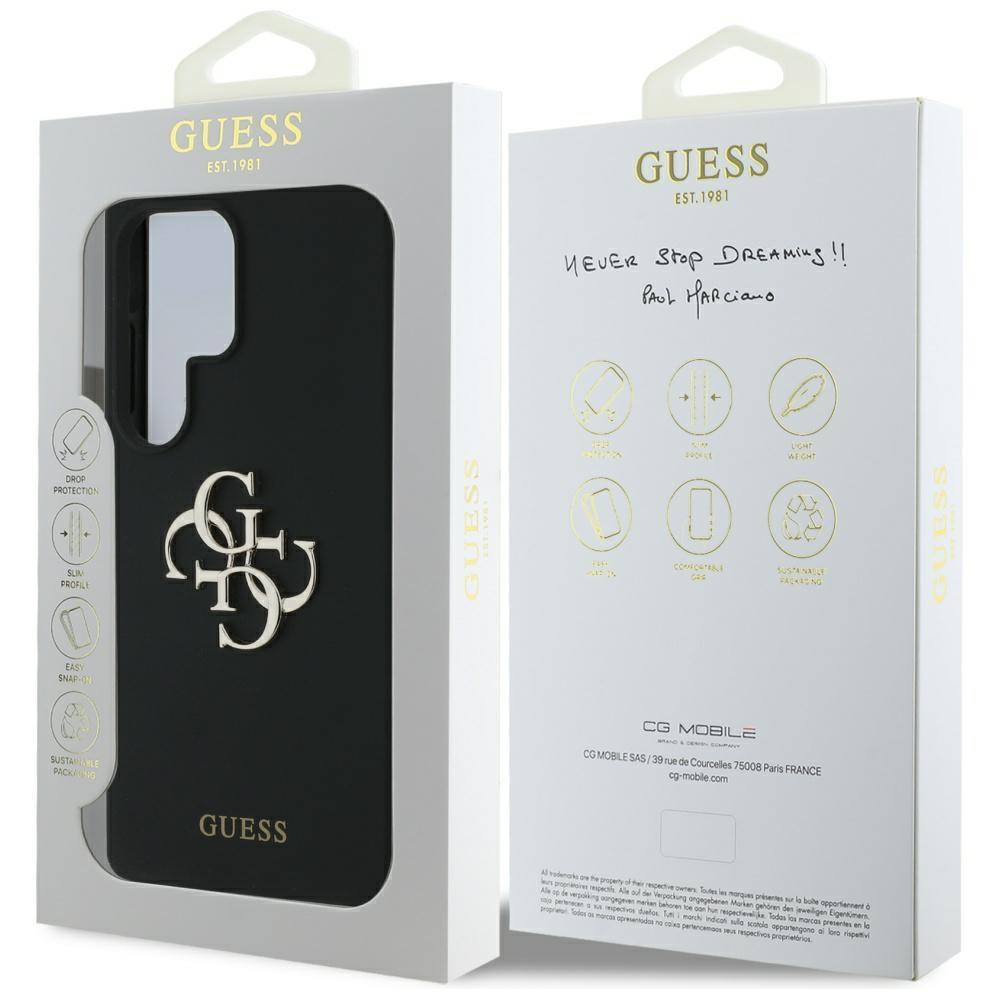 Etui Do Samsung Galaxy S25 Ultra Guess Silicone 4G Logo Script