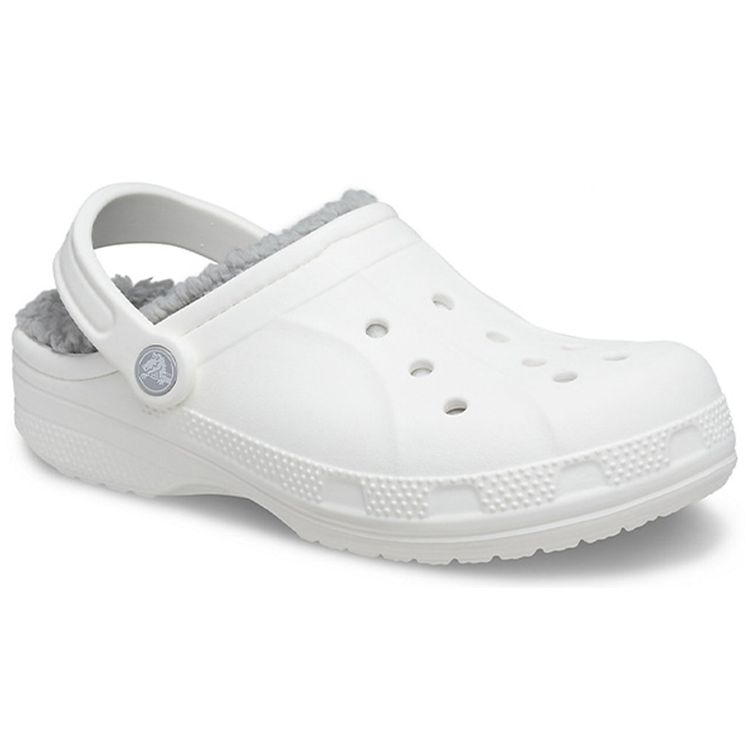 Crocs Ralen Eva Classic Warm Cotton Perforated Clogs Unisex Clogs White 16244-11H