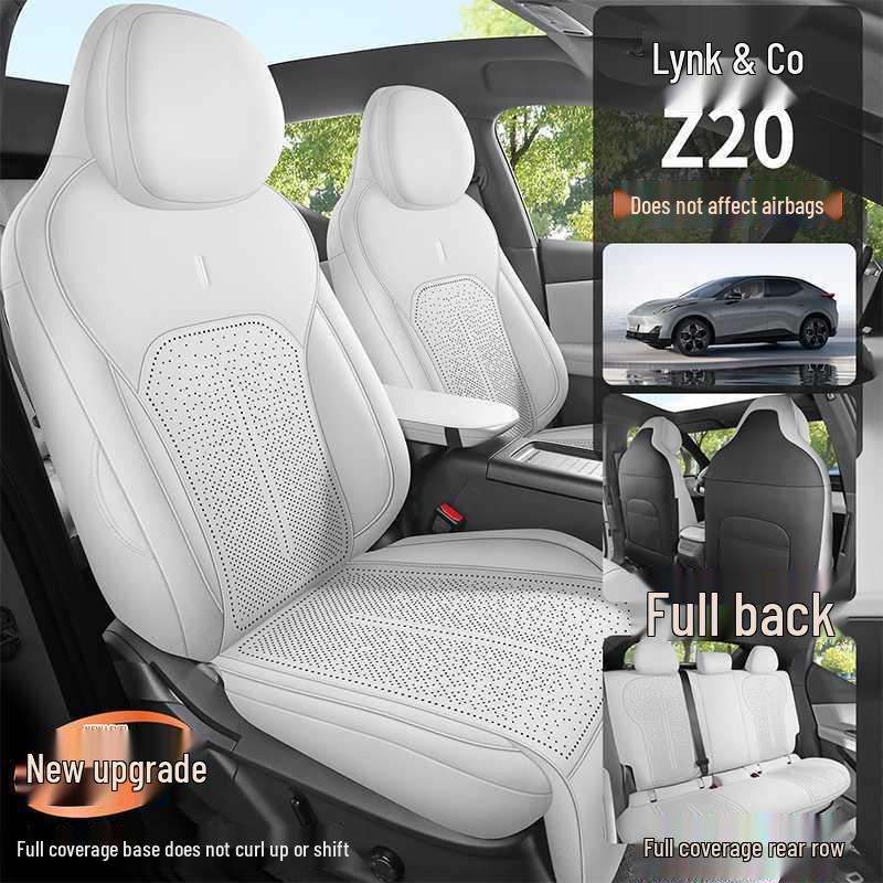 Lynk & Co Z20 Car Seat Cover: Full Coverage, Breathable, All-Season Flocking Cushion for 2025-2026 Models