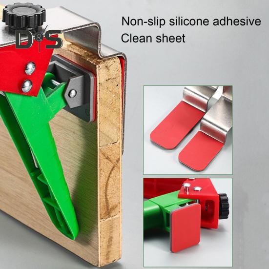 Adjustable Drawer Fixing Clamp Metal Drawer Front Installation Clip Heavy Duty Universal Cabinet Mounting Clamp Carpenter Woodworking Household Tools