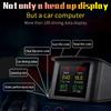 OBD für Anzeige Auto HUD für Head-up-Display für mit verstellbarer Halterung Head-up-Display Intelligentes LCD-Instrument