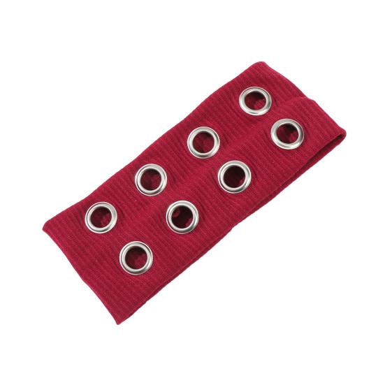 Kvinners Hårbånd Hul Øye Elastisk Design Punk Rock Estetisk Hårbånd Sport Yoga Fester Hverdagsbruk