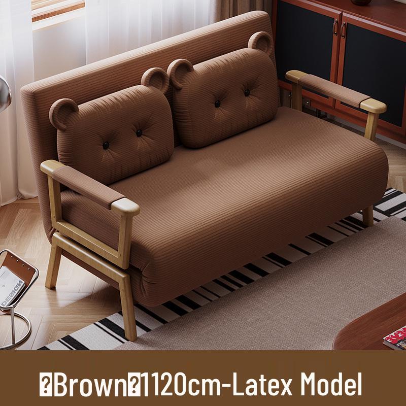 Creative Foldable Sofa Bed - Space-Saving, Thickened, and Comfortable for One Person