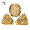 FFL2024 Fantasy Football Champion Gold Men's Retro Ring