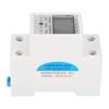 220V 5(80)A Digital 1 Phase 2 Wire 2P Din Rail Electric Meter Electronic KWh Meter