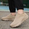 Large Size 47 Men's Shoes Summer New Men's Mesh Breathable One-pedal Lazy Shoes Foreign Trade Foot Casual Shoes