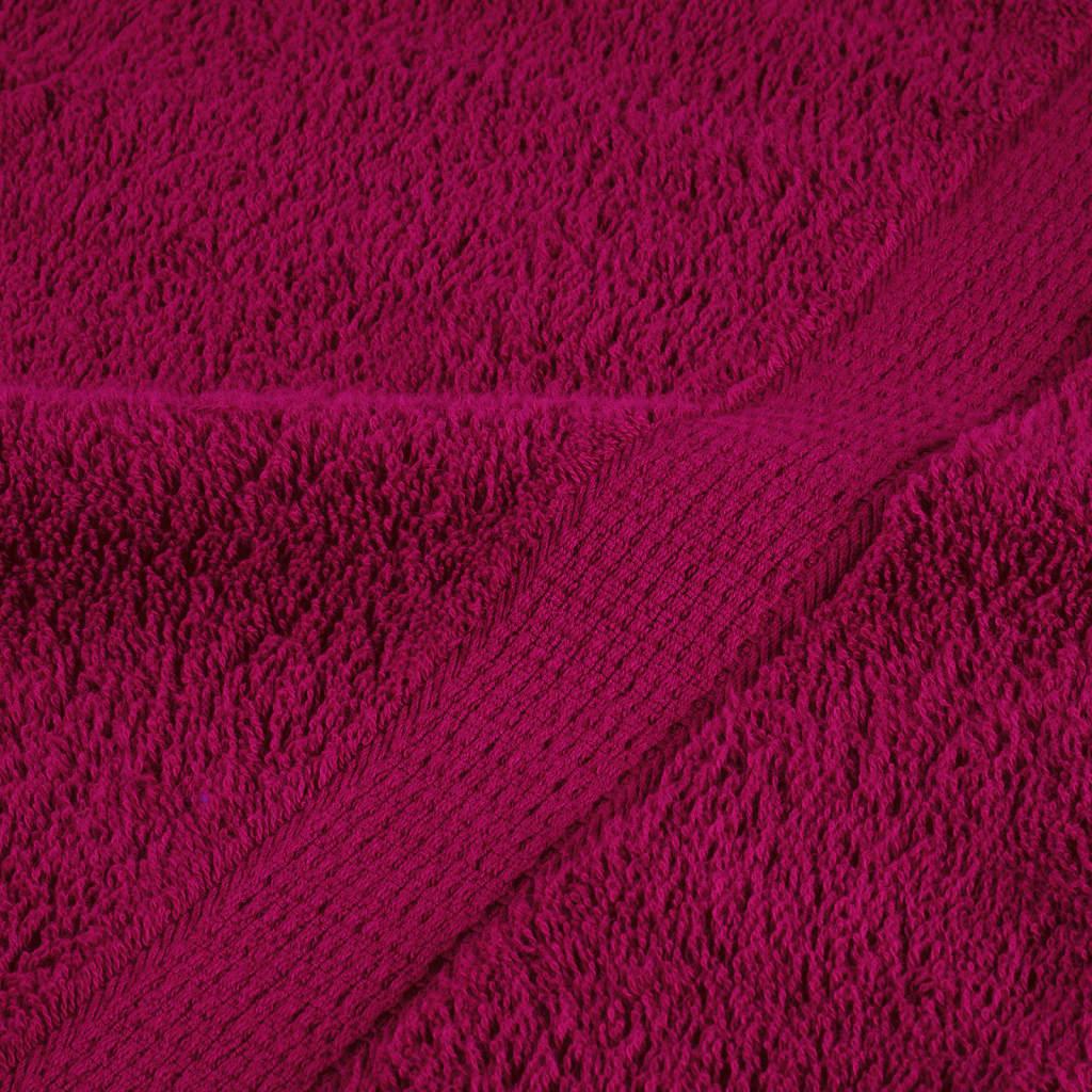 Premium SOLUND Bath Towels 2 pcs Bordeaux 100 x 200 cm 600 g m²