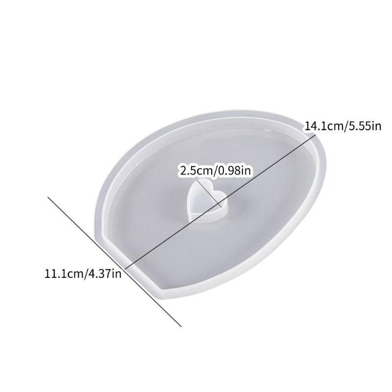 Reusable Resin Coaster Silicone Molds Epoxy Resin Cup Mat Mold Flexible Coaster Silicone Molds for DIY Enthusiasts